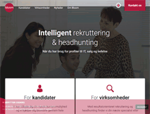 Tablet Screenshot of bloom.dk