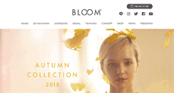 Desktop Screenshot of bloom.co.jp