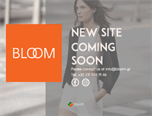Tablet Screenshot of bloom.gr